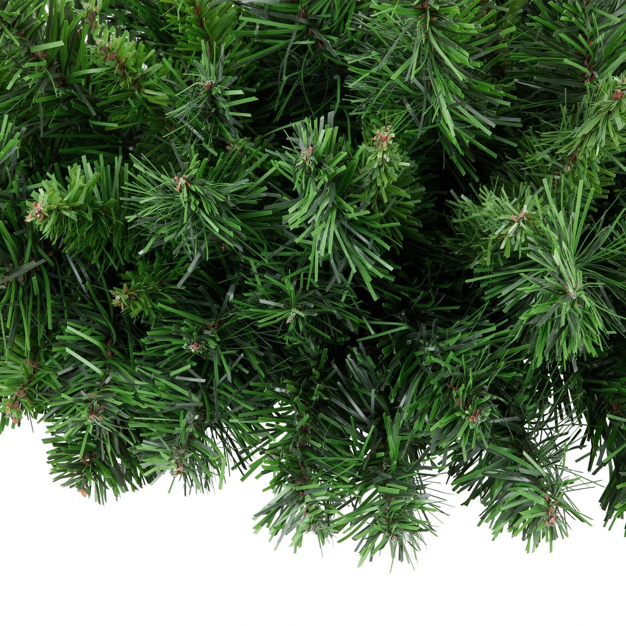 32" Green Lush Mixed Pine Artificial Christmas Swag - Unlit 5 32" Green Lush Mixed Pine Artificial Christmas Swag - Unlit - Image 3