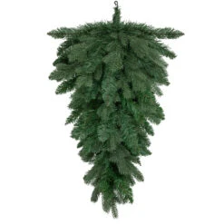 32" Mixed Pine Artificial Christmas Teardrop Swag - Unlit