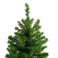 5' Pre-Lit LED Medium Canadian Pine Artificial Christmas Tree - Multicolored Lights 10 5' Pre-Lit LED Medium Canadian Pine Artificial Christmas Tree - Multicolored Lights -Optimal Christmas Shop northlight v15885 2 58277.1667580397