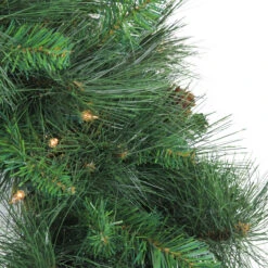 9' X 14" Pre-Lit White Valley Pine Artificial Christmas Garland - Clear Lights -Optimal Christmas Shop northlight v15934 2 15659.1667573511