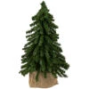 15" Potted Downswept Mini Village Pine Medium Artificial Christmas Tree, Unlit -Optimal Christmas Shop northlight v15949 76108.1683209497