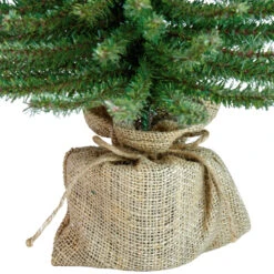 2' Potted Downswept Mini Village Pine Medium Artificial Christmas Tree, Unlit -Optimal Christmas Shop northlight v15950 2updated 78179.1684868856