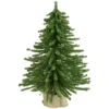 2' Potted Downswept Mini Village Pine Medium Artificial Christmas Tree, Unlit -Optimal Christmas Shop northlight v15951 1updated 27032.1684868854