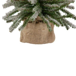 18" Potted Flocked Downswept Mini Village Pine Medium Artificial Christmas Tree - Unlit 11 18" Potted Flocked Downswept Mini Village Pine Medium Artificial Christmas Tree - Unlit -Optimal Christmas Shop northlight v15953 5 32132.1667660098