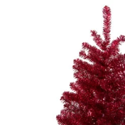 3' Metallic Crimson Tinsel Artificial Christmas Tree - Unlit -Optimal Christmas Shop northlight v27325 1 59281.1682534560