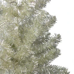 3' Metallic Platinum Artificial Tinsel Christmas Tree - Unlit 10 3' Metallic Platinum Artificial Tinsel Christmas Tree - Unlit -Optimal Christmas Shop northlight v27331 1 09781.1682521172