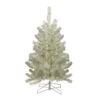 3' Metallic Platinum Artificial Tinsel Christmas Tree - Unlit -Optimal Christmas Shop northlight v27331 08115.1682521171