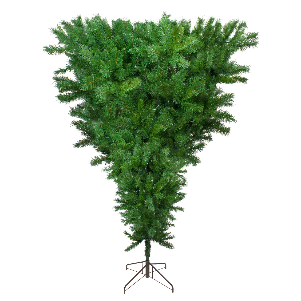 7.5' Green Sugar Pine Artificial Upside Down Christmas Tree - Unlit 3 7.5' Green Sugar Pine Artificial Upside Down Christmas Tree - Unlit