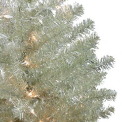 4.5' Soft Metallic Champagne Artificial Tinsel Christmas Tree - Clear Lights 10 4.5' Soft Metallic Champagne Artificial Tinsel Christmas Tree - Clear Lights -Optimal Christmas Shop northlight v27339 1 16870.1684855843