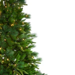 7.5' Pre-Lit Rosemary Emerald Angel Pine Artificial Christmas Tree - Warm White LED Lights 12 7.5' Pre-Lit Rosemary Emerald Angel Pine Artificial Christmas Tree - Warm White LED Lights -Optimal Christmas Shop northlight v27351 1 82052.1667530602