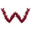 9' X 12" Metallic Red Tinsel Artificial Christmas Garland, Unlit 2 9' X 12" Metallic Red Tinsel Artificial Christmas Garland, Unlit -Optimal Christmas Shop northlight v27358 04184.1684942200