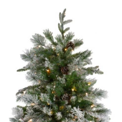 6.5' Pre-Lit LED Full Mixed Rosemary Emerald Angel Pine Artificial Christmas Tree - Clear Lights 12 6.5' Pre-Lit LED Full Mixed Rosemary Emerald Angel Pine Artificial Christmas Tree - Clear Lights -Optimal Christmas Shop northlight v27363 3 85854.1667573609