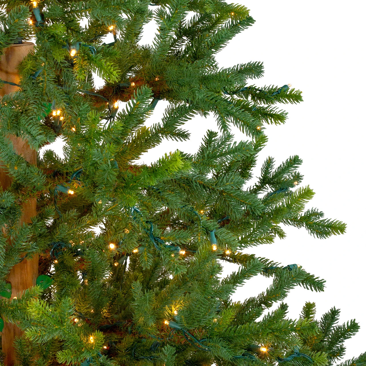 6.5' Pre-Lit Full North Pine Artificial Christmas Tree - Clear LED Lights 5 6.5' Pre-Lit Full North Pine Artificial Christmas Tree - Clear LED Lights - Image 3