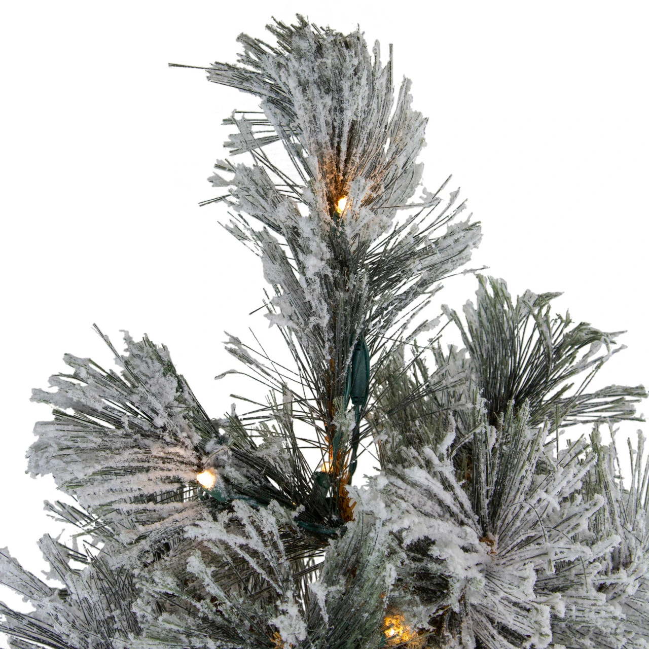 4.5' Pre-Lit LED Black Spruce Artificial Christmas Tree - Clear Lights 5 4.5' Pre-Lit LED Black Spruce Artificial Christmas Tree - Clear Lights - Image 3