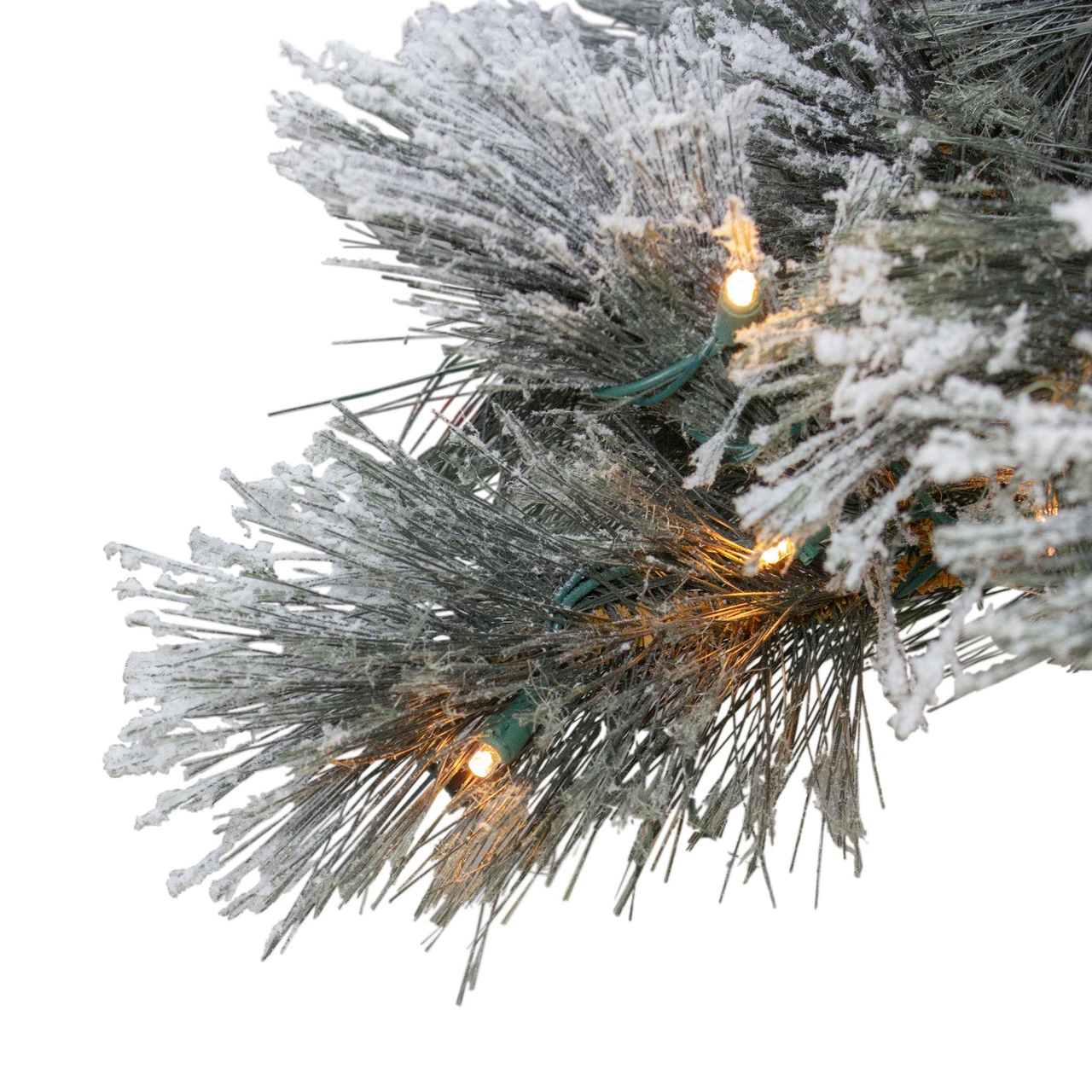 4.5' Pre-Lit LED Black Spruce Artificial Christmas Tree - Clear Lights 4 4.5' Pre-Lit LED Black Spruce Artificial Christmas Tree - Clear Lights - Image 2