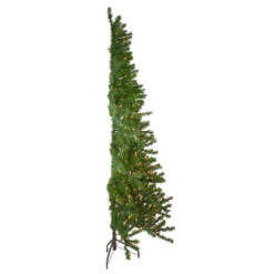 7.5' Pre-Lit Medium Canadian Pine Artificial Christmas Wall Tree - Clear Lights 14 7.5' Pre-Lit Medium Canadian Pine Artificial Christmas Wall Tree - Clear Lights -Optimal Christmas Shop northlight v27378 4 40973.1667573583