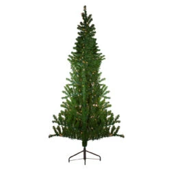 7.5' Pre-Lit Medium Canadian Pine Artificial Christmas Wall Tree - Clear Lights 15 7.5' Pre-Lit Medium Canadian Pine Artificial Christmas Wall Tree - Clear Lights -Optimal Christmas Shop northlight v27378 5 47196.1667573584