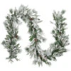 9' X 14" Flocked Rosemary Emerald Angel Pine Artificial Christmas Garland - Unlit 1 9' X 14" Flocked Rosemary Emerald Angel Pine Artificial Christmas Garland - Unlit -Optimal Christmas Shop northlight v27389 1 86564.1667536230