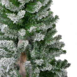 4' Flocked Alpine Artificial Christmas Tree - Unlit -Optimal Christmas Shop northlight v27438 1updated 48997.1667572698