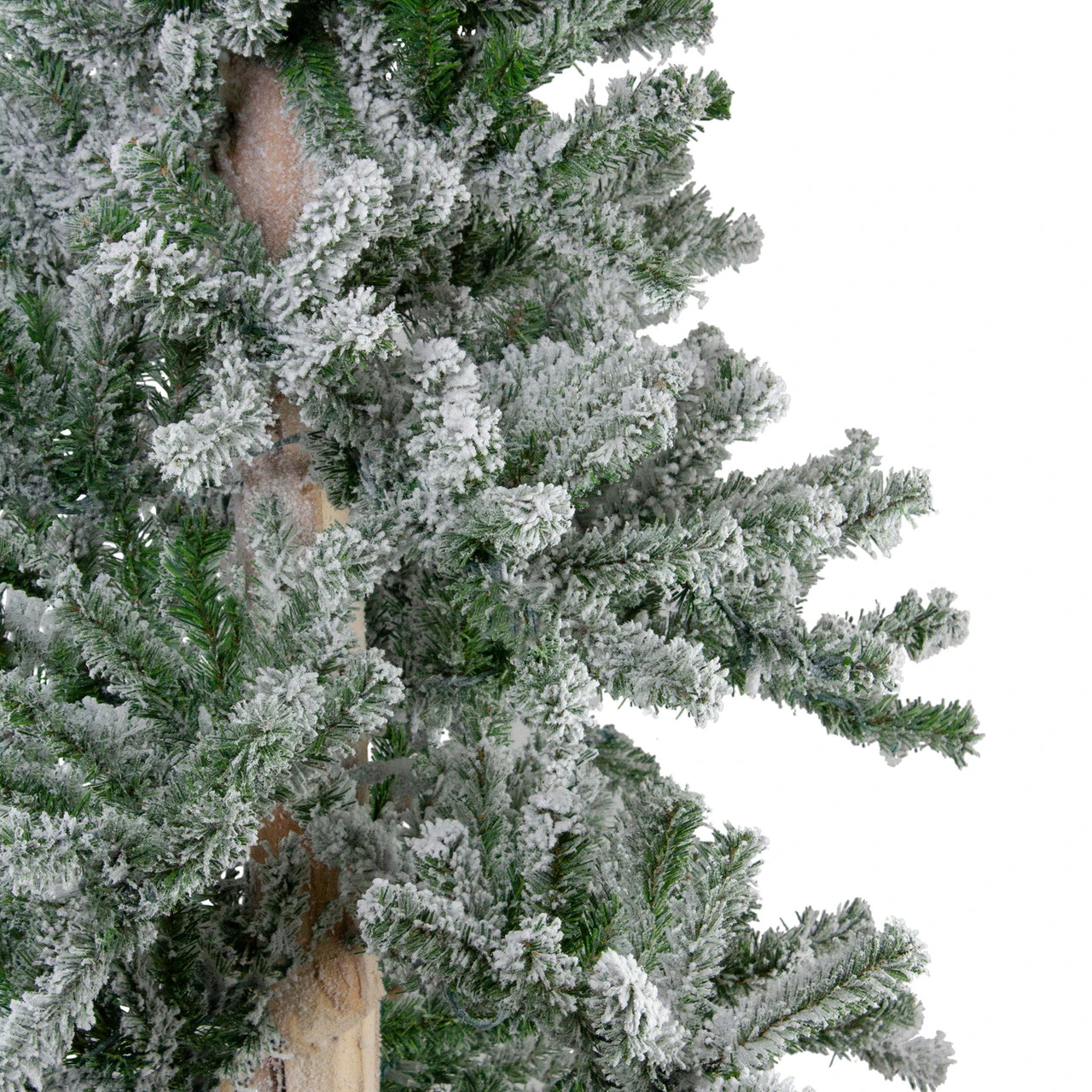 6ft Flocked Alpine Artificial Christmas Tree - Unlit 6 6ft Flocked Alpine Artificial Christmas Tree - Unlit - Image 4