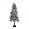 6ft Flocked Alpine Artificial Christmas Tree - Unlit -Optimal Christmas Shop northlight v27439updated 69256.1667578048