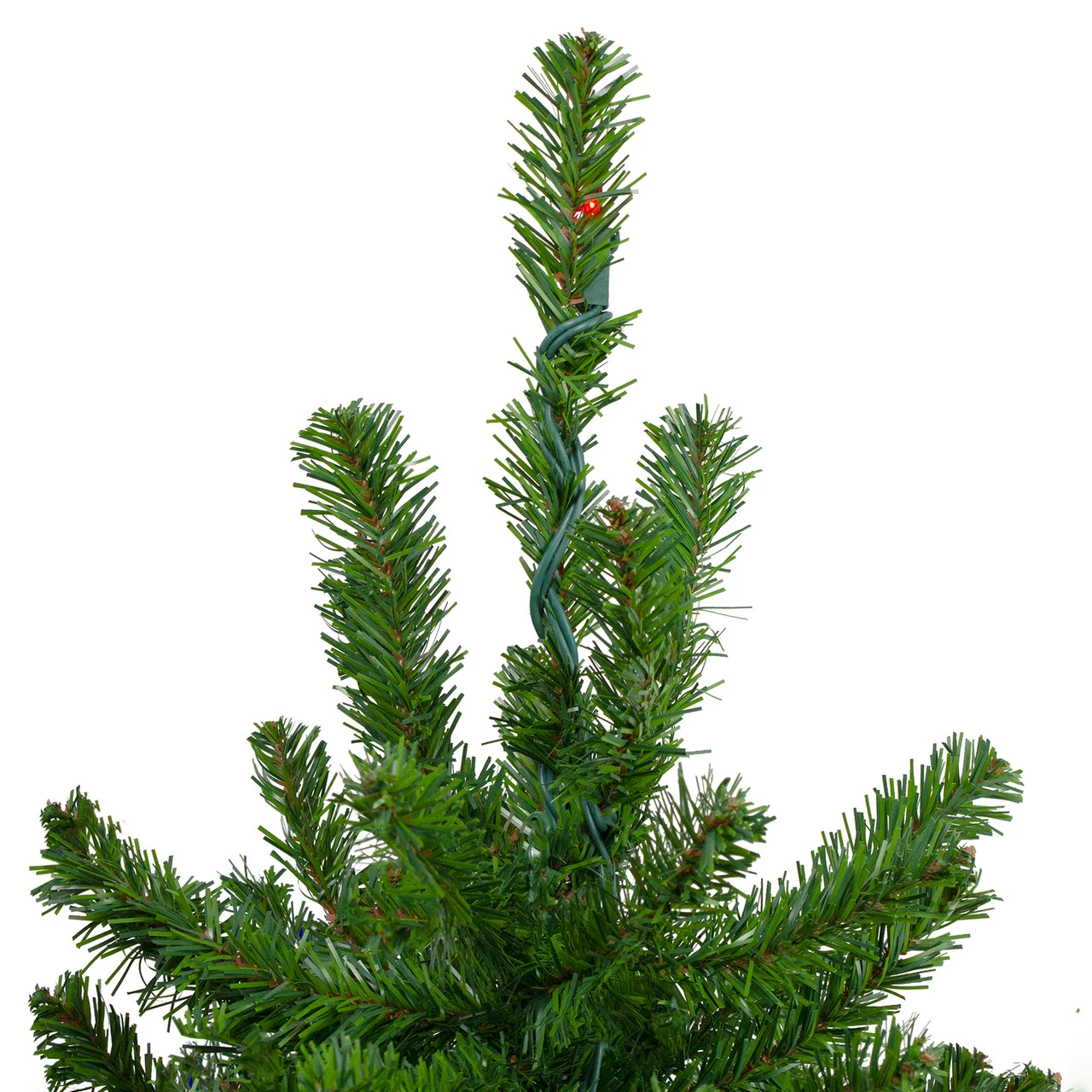 Set Of 3 Pre-Lit Slim Alpine Artificial Christmas Trees 5' - Multicolor Lights 6 Set Of 3 Pre-Lit Slim Alpine Artificial Christmas Trees 5' - Multicolor Lights - Image 4