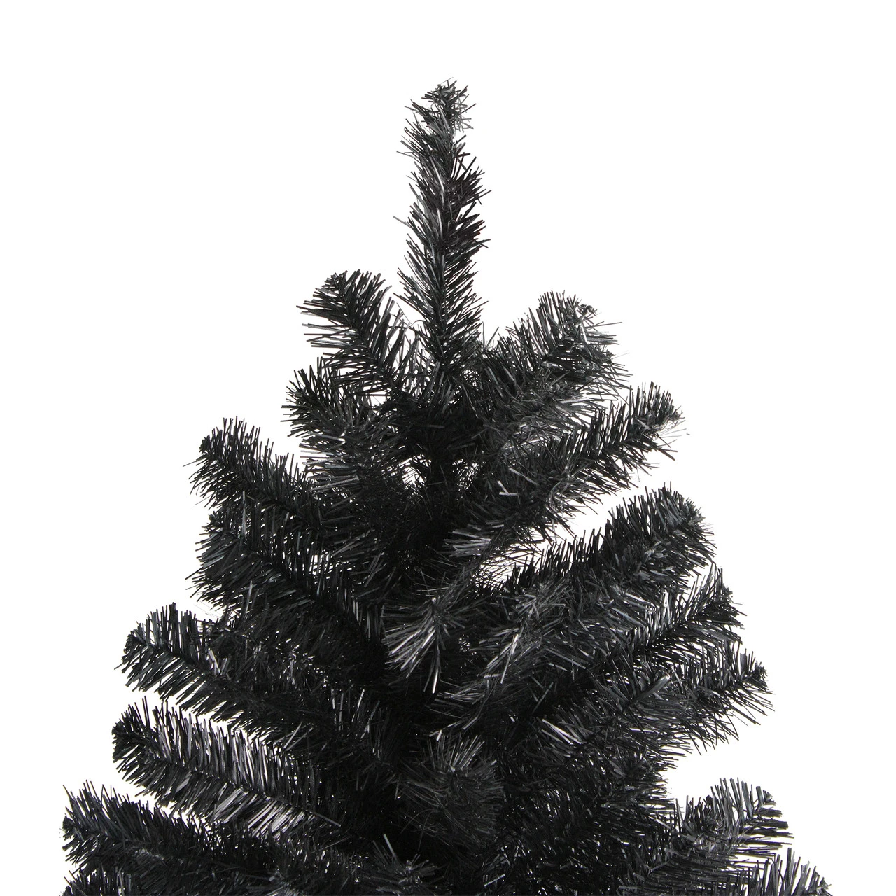 7' Black Colorado Spruce Artificial Christmas Tree - Unlit 6 7' Black Colorado Spruce Artificial Christmas Tree - Unlit - Image 4