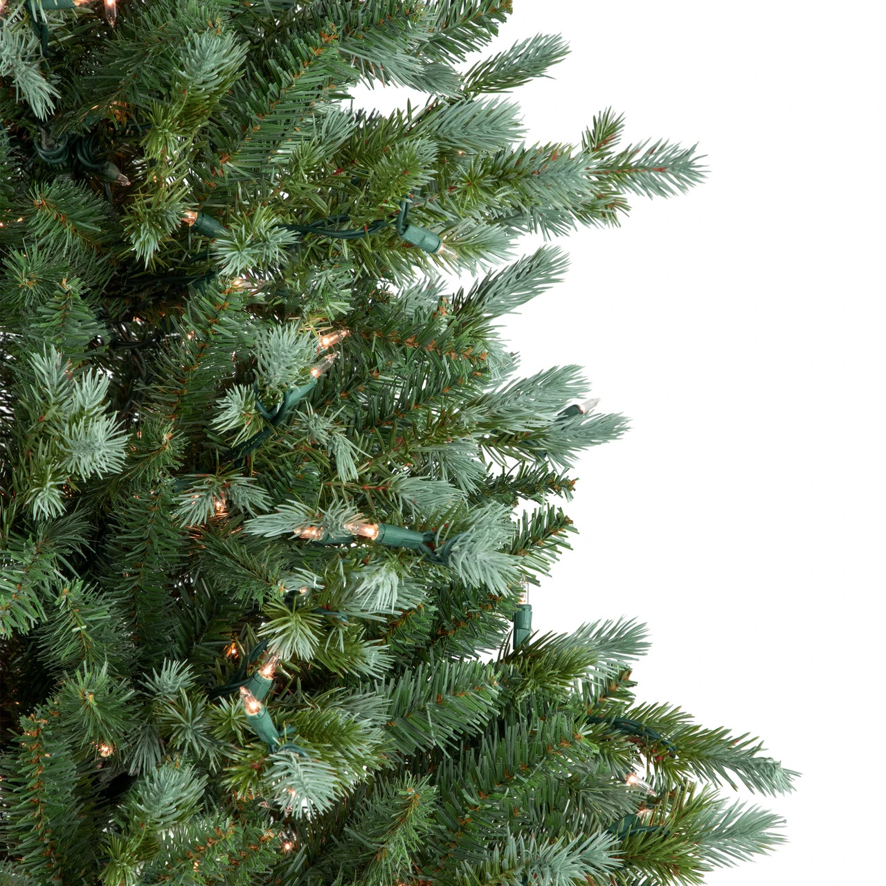 6' Pre-Lit Blue Spruce Artificial Christmas Tree, Clear Lights 6 6' Pre-Lit Blue Spruce Artificial Christmas Tree, Clear Lights - Image 4