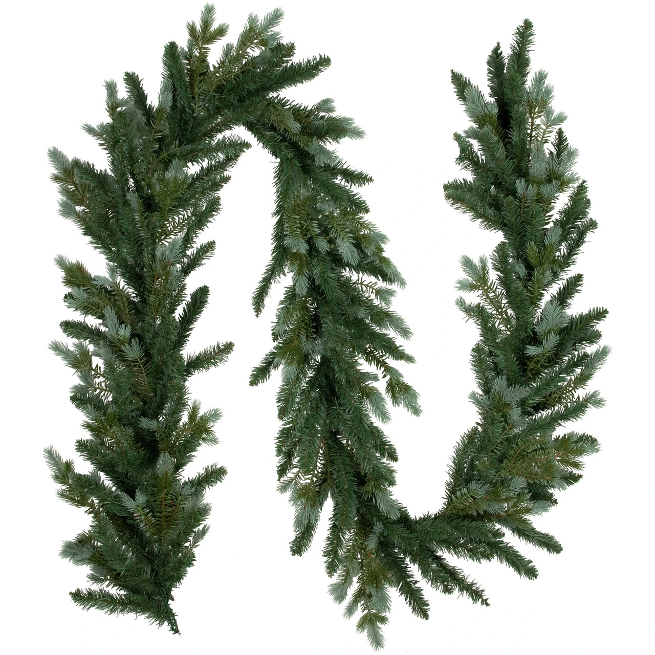 9' X 14" Blue Spruce Artificial Christmas Garland, Unlit 3 9' X 14" Blue Spruce Artificial Christmas Garland, Unlit