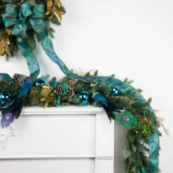 9' X 14" Blue Spruce Artificial Christmas Garland, Unlit 11 9' X 14" Blue Spruce Artificial Christmas Garland, Unlit -Optimal Christmas Shop northlight v94164 styled 4 57932.1681481524