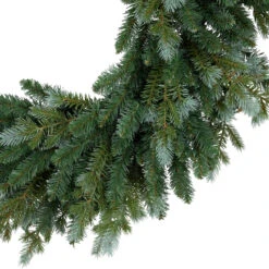 Blue Spruce Artificial Christmas Wreath, 24-Inch, Unlit -Optimal Christmas Shop northlight v94165 2 69989.1673985829