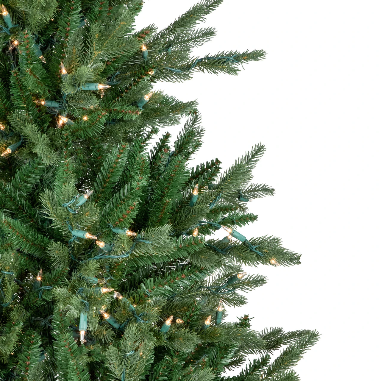 7' Pre-Lit Grande Spruce Artificial Christmas Tree, Clear Lights 6 7' Pre-Lit Grande Spruce Artificial Christmas Tree, Clear Lights - Image 4