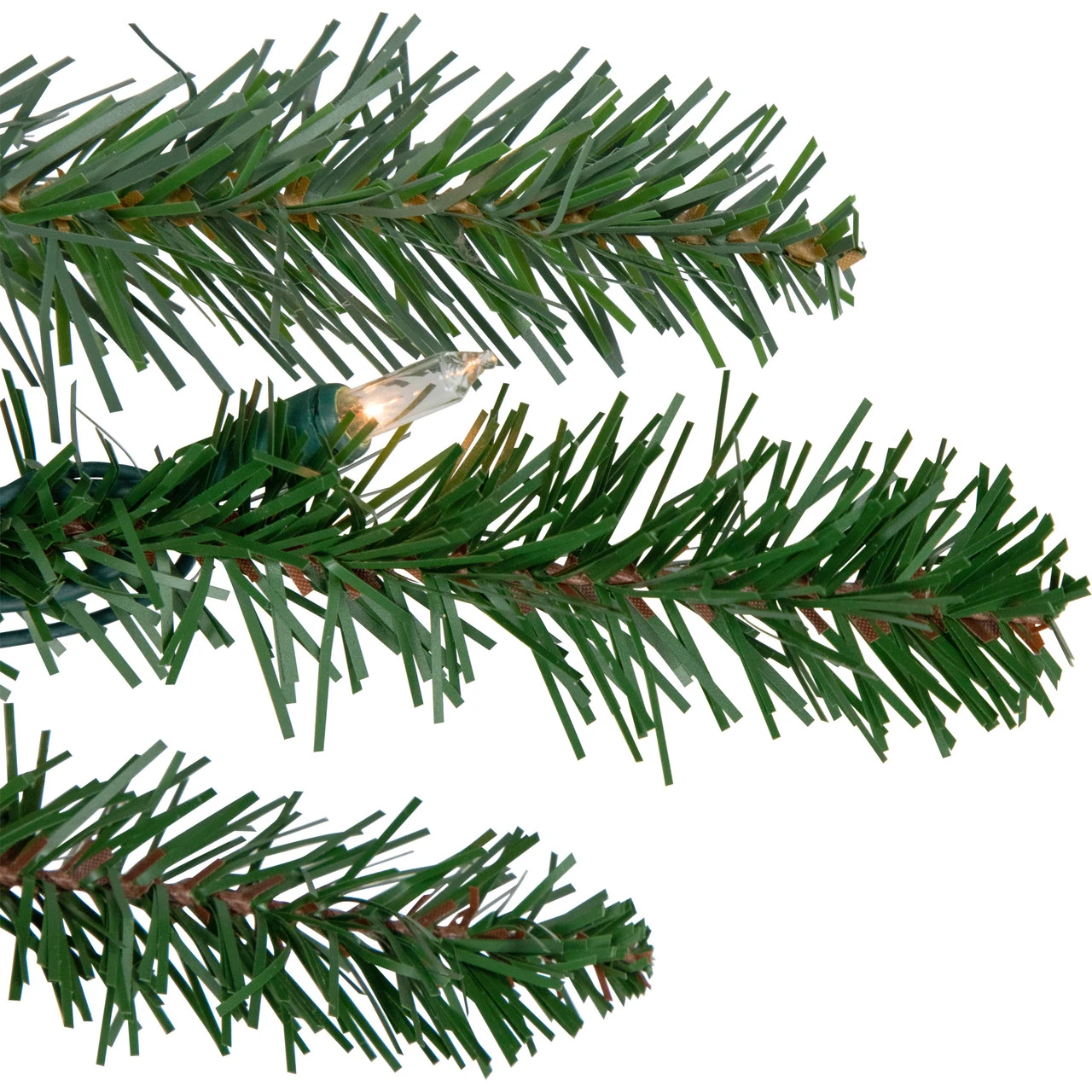 9' X 14" Pre-Lit Grande Spruce Artificial Christmas Garland, Clear Lights 6 9' X 14" Pre-Lit Grande Spruce Artificial Christmas Garland, Clear Lights - Image 4