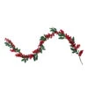 5' X 3.25" Red Berries With Leaves Artificial Christmas Garland, Unlit -Optimal Christmas Shop northlight vm02194 62144.1667530659