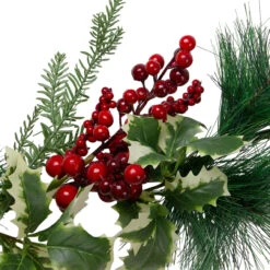 5' X 5" Holly And Pine Springs Artificial Christmas Garland - Unlit 7 5' X 5" Holly And Pine Springs Artificial Christmas Garland - Unlit -Optimal Christmas Shop northlight vm02196 1 07747.1667573700