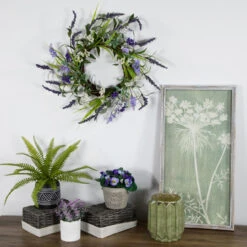 Green And Purple Twig Artificial Floral Wreath, 16-Inch - Unlit 5 Green And Purple Twig Artificial Floral Wreath, 16-Inch - Unlit -Optimal Christmas Shop northlight vm18929 3 68942.1667519511