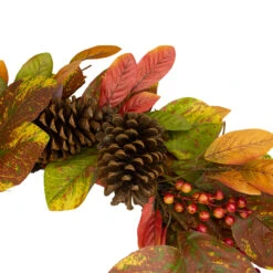 Leaves And Berries Twig Artificial Thanksgiving Wreath - 26-Inch, Unlit -Optimal Christmas Shop northlight vm26528 4 78266.1667655230