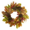 Leaves And Berries Twig Artificial Thanksgiving Wreath - 26-Inch, Unlit -Optimal Christmas Shop northlight vm26528 60036.1667655229