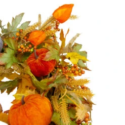 Velvet Pumpkins And Wheat Artificial Fall Harvest Wreath - 24-Inch, Unlit 9 Velvet Pumpkins And Wheat Artificial Fall Harvest Wreath - 24-Inch, Unlit -Optimal Christmas Shop northlight vm26532 4 08323.1667573685