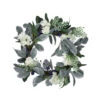 Iced Hydrangeas, Blueberries, And Foliage Artificial Christmas Wreath - 26 Inch, Unlit -Optimal Christmas Shop northlight vm26545 86099.1667572660