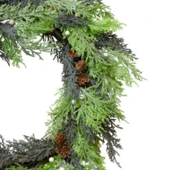 Berry, Cedar And Pine Cone Artificial Christmas Wreath - 24-Inch, Unlit 9 Berry, Cedar And Pine Cone Artificial Christmas Wreath - 24-Inch, Unlit -Optimal Christmas Shop northlight vm89280 1 06766.1667576859