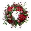 Poinsettias And Red Berries Artificial Christmas Wreath - 30-Inch, Unlit 2 Poinsettias And Red Berries Artificial Christmas Wreath - 30-Inch, Unlit -Optimal Christmas Shop northlight vm89298 99430.1667491298