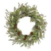 Frosted Pine And Pinecone Christmas Wreath, 30-Inch, Unlit 2 Frosted Pine And Pinecone Christmas Wreath, 30-Inch, Unlit -Optimal Christmas Shop northlight vm92763 1 36353.1667554477