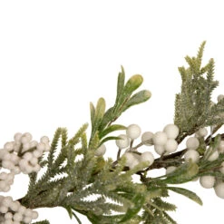 5' X 10" White Berry And Frosted Pine Christmas Garland, Unlit 7 5' X 10" White Berry And Frosted Pine Christmas Garland, Unlit -Optimal Christmas Shop northlight vm92775 2 updated 97975.1667554482