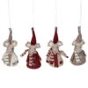 Set Of 4 Red And Gray Standing Mice Christmas Ornaments 5.5" -Optimal Christmas Shop northlight wu86338 27137.1667580504