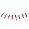 30" Red And White Knit Gnome Novelty Christmas Garland