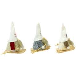 Set Of 3 Skiing Gnomes Christmas Ornaments 4.5" 15 Set Of 3 Skiing Gnomes Christmas Ornaments 4.5" -Optimal Christmas Shop northlight wu92513 3 17116.1681147876