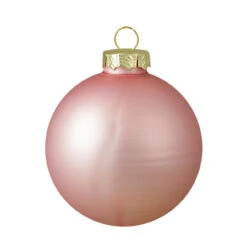 9ct Shiny And Matte Pink And Gold Glass Ball Christmas Ornaments 2.5" (65mm) -Optimal Christmas Shop northlight wy00743 2 87957.1667580495