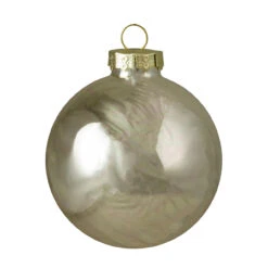 9ct Champagne Gold 2-Finish Glass Christmas Ball Ornaments 2.5" (65mm) -Optimal Christmas Shop northlight wy00745 1 14511.1667656679