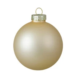 9ct Champagne Gold 2-Finish Glass Ball Christmas Ornaments 2.5" (65mm) 8 9ct Champagne Gold 2-Finish Glass Ball Christmas Ornaments 2.5" (65mm) -Optimal Christmas Shop northlight wy00745 2 17680.1667489923